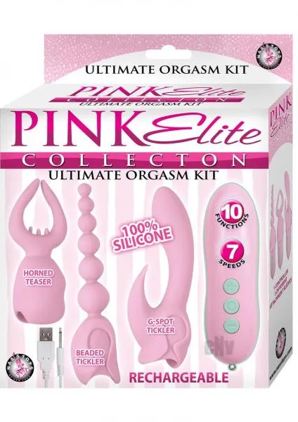 Nasstoys Vibrators Pink Elite Collection Ultimate Orgasm Kit Pink Nasstoys Vibrators Pink Elite Collection Ultimate Orgasm Kit Pink