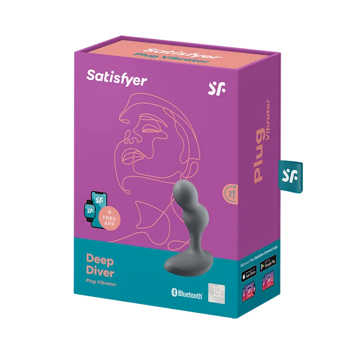 Satisfyer Vibrators Satisfyer Deep Diver With Connect App
