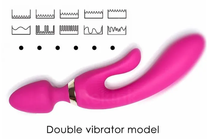 Extasy Female Sex Toys Paris Double Ended Vibrator