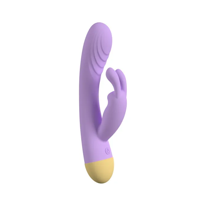 Female Sex Toys Party toys Keny Purple Silicone Rechargeable Rabbit Vibrator