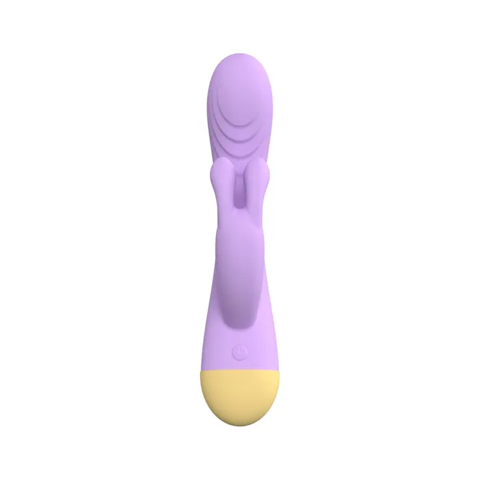 Female Sex Toys Party toys Keny Purple Silicone Rechargeable Rabbit Vibrator