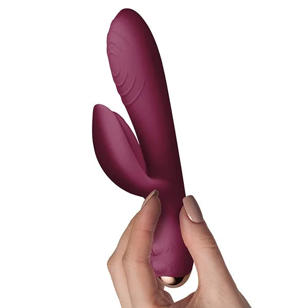 Female Sex Toys Rocks Off Ltd Rocks Off Everygirl Rabbit Vibrator Burgundy