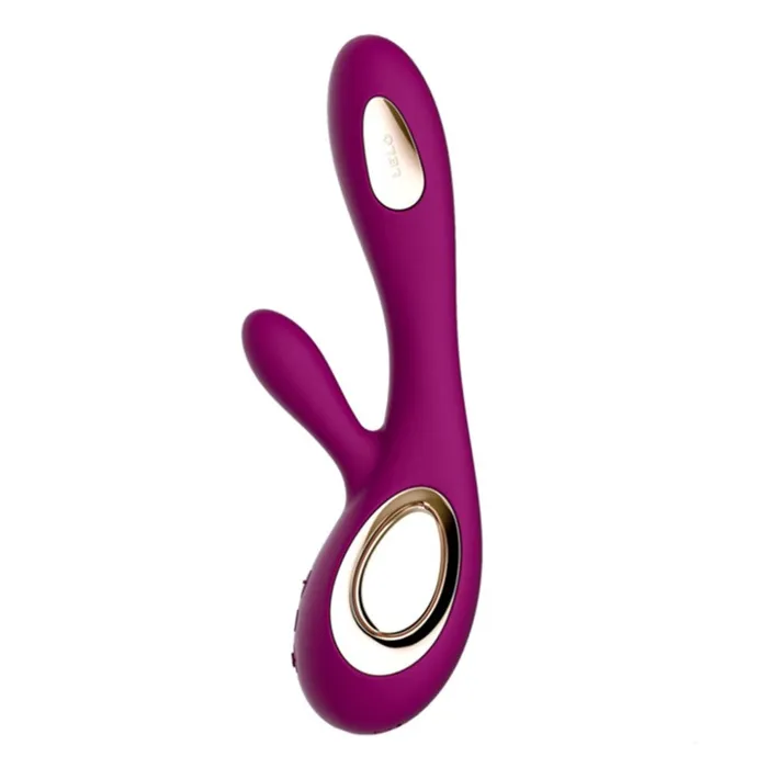 Lelo Vibrators Lelo Soraya Wave Dual Action Massager Deep Rose