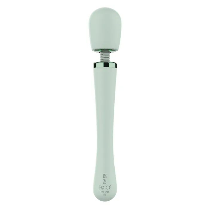 Rechargeable silicone massager Glam XL Wand green Dream Toys Female Sex Toys