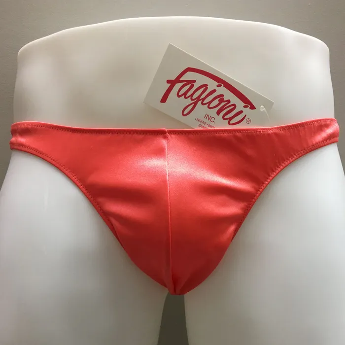 Sexessories Fagioni Mens Assorted Satin Thong Underwear Lingerie Loungewear Style 1422 Female Sex Toys