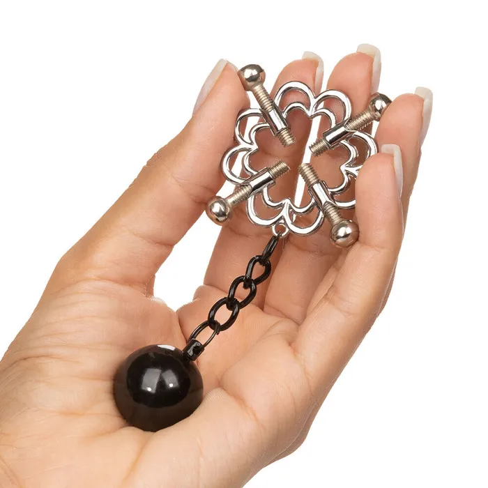 California Exotic Female Sex Toys Nipple Grips 4 Point Weighted Nipple Press California Exotic Female Sex Toys Nipple Grips 4 Point Weighted Nipple Press