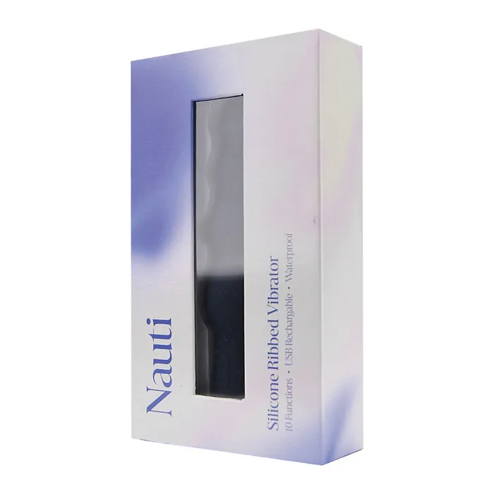 Female Sex Toys Nauti Nauti Silicone Ribbed Vibrator
