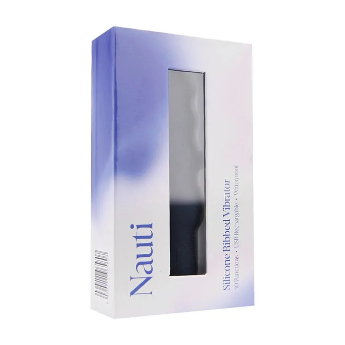 Female Sex Toys Nauti Nauti Silicone Ribbed Vibrator