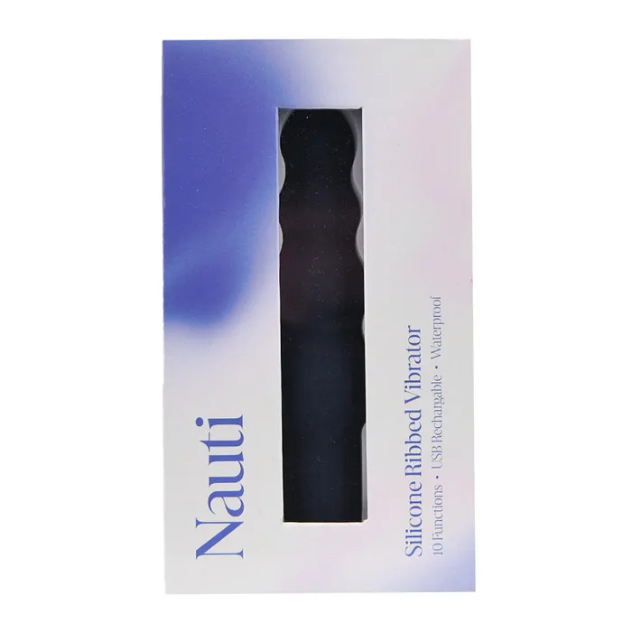 Female Sex Toys Nauti Nauti Silicone Ribbed Vibrator