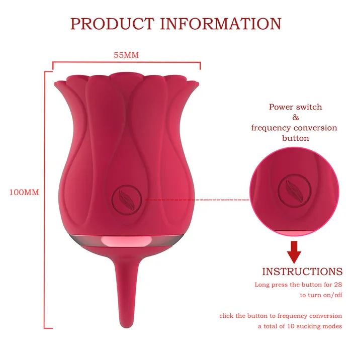 Female Sex Toys SexyPlay HC Little Sunflower Clitoral Suction Vibrator USB Rechargeable Pink