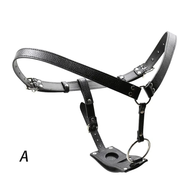 Kinkpod Female Sex Toys Thierry double plug Strap on adjustable Harness made of TPE and leather various style options Kinkpod Female Sex Toys Thierry double plug Strap on adjustable Harness made of TPE and leather various style options