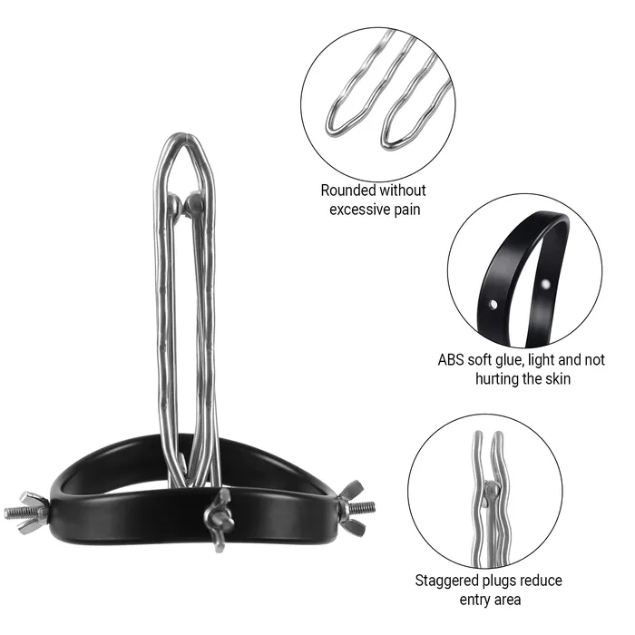 Male Sex Toys RY Resin Base Speculum Anal Plug Hollow Vagina Extender Dilator Toy
