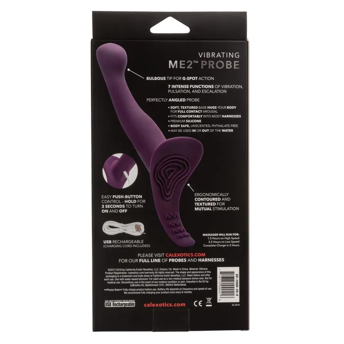 CalExotics Female Sex Toys Her Royal Harness Vibrating ME2 Probe CalExotics Female Sex Toys Her Royal Harness Vibrating ME2 Probe