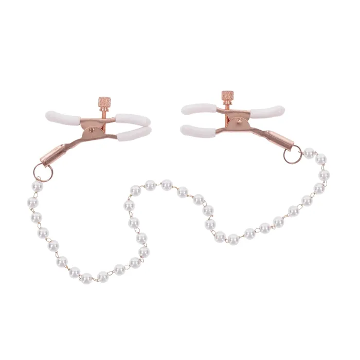 Couples Sportsheets Sportsheets Sex Mischief Peaches n CreaMe Pearl Nipple Clamps Couples Sportsheets Sportsheets Sex Mischief Peaches n CreaMe Pearl Nipple Clamps