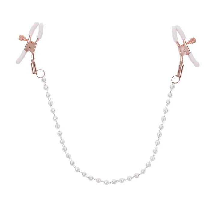 Couples Sportsheets Sportsheets Sex Mischief Peaches n CreaMe Pearl Nipple Clamps Couples Sportsheets Sportsheets Sex Mischief Peaches n CreaMe Pearl Nipple Clamps