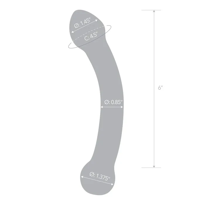 Gls Female Sex Toys gls Curved Glass GSpot Stimulator Gls Female Sex Toys gls Curved Glass GSpot Stimulator