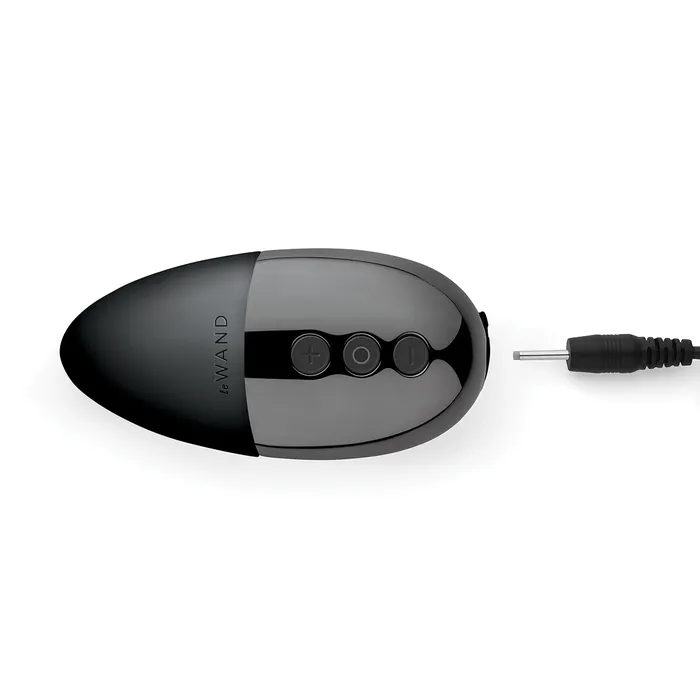 Le Wand Chrome Point Black le Wand Vibrators