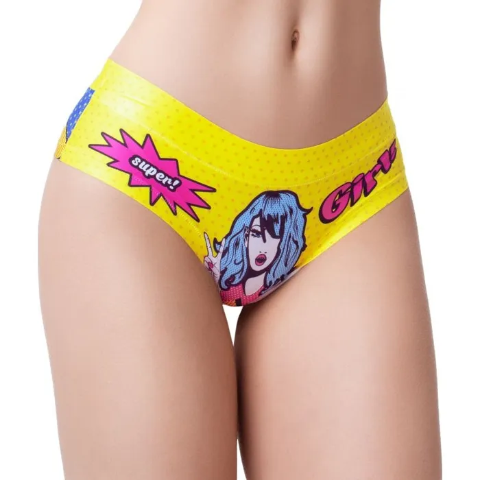 Male Sex Toys Mememe Lingerie Comic Fans Yellow Slip Small MeMeMe Lingerie