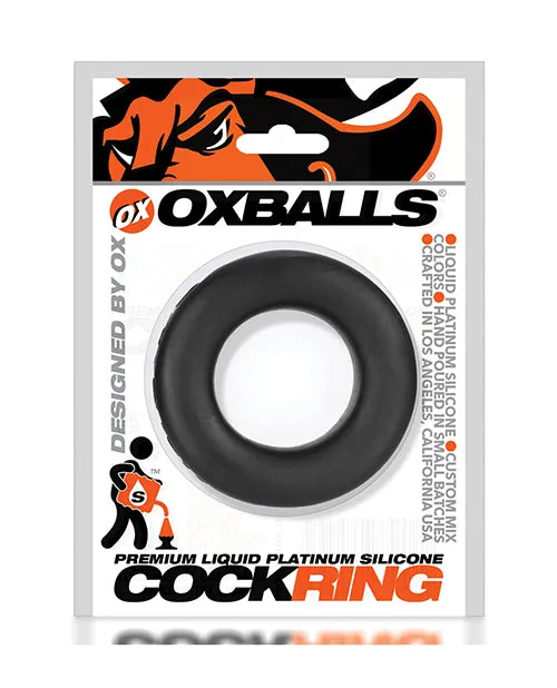 Oxballs Silicone Cock T Cock Ring Blue Ox Designs LLCDba Oxballs Male Sex Toys