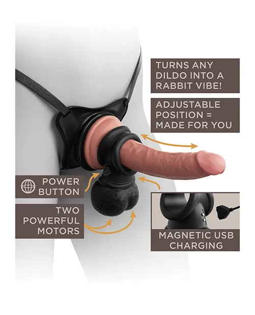 Pipedream Products Dildos King Cock Elite The Crown Jewels Vibrating Swinging Balls Black Pipedream Products Dildos King Cock Elite The Crown Jewels Vibrating Swinging Balls Black