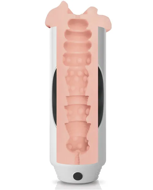 Pipedream Products Pipedream Extreme Toyz Mega Grip Squeezable Vibrating Strokers Pussy Male Sex Toys