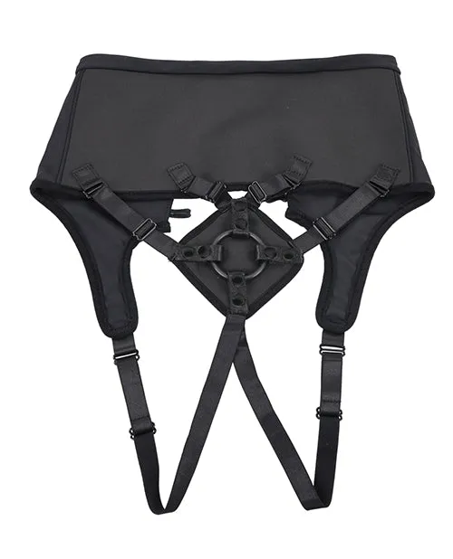 Sportsheets International Saffron High Waisted StrapOn Corset Black Female Sex Toys Sportsheets International Saffron High Waisted StrapOn Corset Black Female Sex Toys