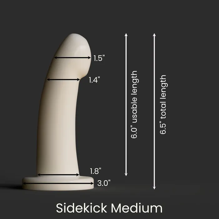 ThemFriends Female Sex Toys Sidekick Medium Sparkle Green Medium Firm Ready to Ship