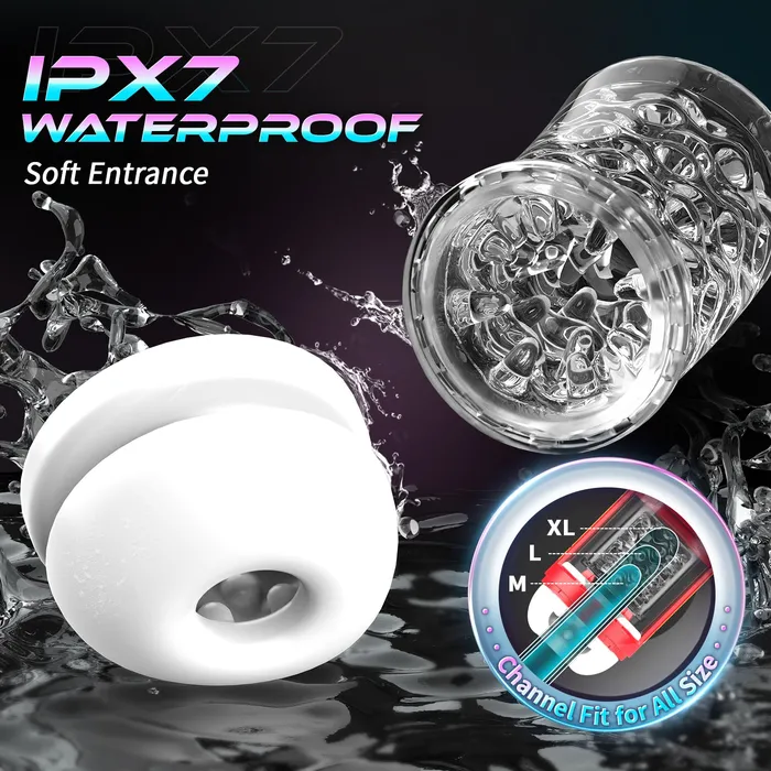 Male Sex Toys Sohimi Upgraded Visible Action Hands Free Male Masturbators
